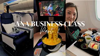 ANA Business Class Flight Review (Part 2) - Bangkok to Tokyo