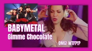 American girl reacts to BABYMETAL “Gimme Chocolate” REACTION! First Time Hearing! #babymetal