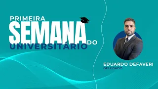 Semana do Universitário - Carreira de Delegado - Prof. Eduardo Defaveri