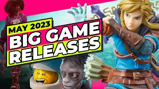 The Biggest Game Releases of May 2023 What video games come out in May? | Tears of the kingdom