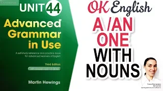 Unit 44 Артикли в английском: A, AN и ONE. Determiners. Advanced English Grammar