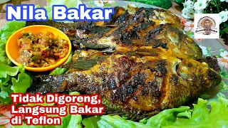 Ikan Nila Bakar Teflon, Irit Minyak, Langsung Bakar di Teflon