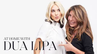 Dua Lipa on Quarantine Cooking & #FutureNostalgia's COVID Release | At Home With Nina Garcia | ELLE