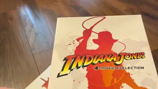 Indiana Jones 1-4 4K UltraHD Blu-ray steelbooks limited edition unboxing