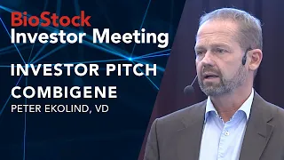 BioStock Investor Meeting September 2023 | CombiGene