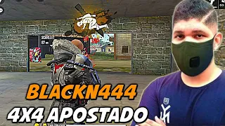 BLACKN444 JOGA 4X4 APOSTADO VALENDO 300 NO FREE FIRE