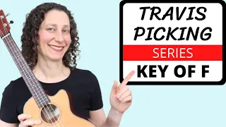 Beautiful Ukulele Travis Picking Melody In Key Of F 🎵 Fingerpicking Tutorial With Tabs