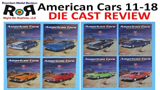 American Car Series Issues 11-18 1:43 Scale De Agostini  -Die Cast Model Review