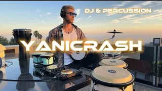 Yanicrash Dj & Percussion | Hollywood Hills Sunset #djset #afrohouse #yanicrash #dj #percussion