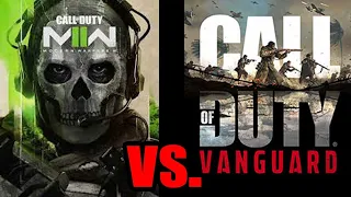 MWII Modern Warfare 2 2022 vs COD Vanguard Graphics & Gameplay Compared (Xbox Series S)