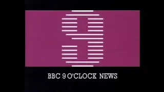 Nine O'Clock News, BBC-1, 1st March 1984