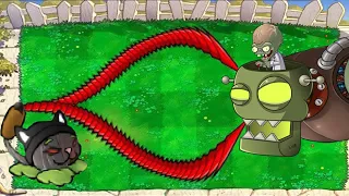 1 Doom Cattail vs 999 Giga Gargantuar vs Dr.Zomboss - Plants vs Zombies Hack