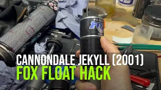 Cannondale Jekyll retro shock hack