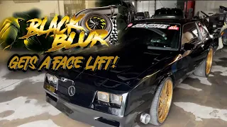 THE FASTEST G BODY ON 24S GETS A FACE LIFT #BLACKBLUR #GBODY