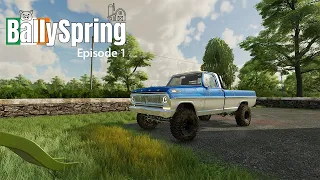 Spending Money / Twisted-Hard Economy / BallySpring / Episode 1 / Farming Simulator 22