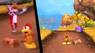 Crazy Chicken Tales ... (Wii) Gameplay