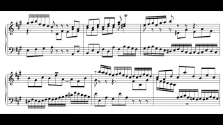 Bach: Wohltemperiertes Klavier I - 19. Prelude and Fugue in A  major - Koopman