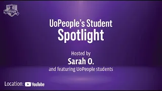 UoPeople's Student Spotlight - UoPeople Computer Science Student from Nigeria: Gwakchang G.