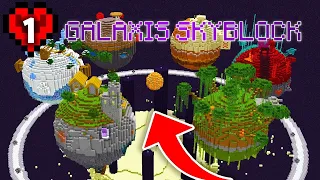 BOLYGÓ SKYBLOCKOK KÖZÖTT UTAZTAM A MINECRAFTBAN!