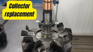 Replacement of the rotor collector on the valeo alternator AUTO ELECTRIC