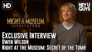 Owen Wilson Interview - Night at the Museum: Secret of the Tomb