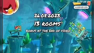 angry birds 2 clan battle 26.08.2023 (13 rooms)