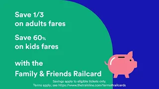 Digital Family and Friends Railcard from Trainline