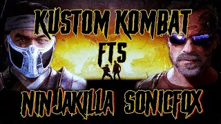 Kustom Kombat FT5 (Ninjakilla vs Sonicfox) PART 2