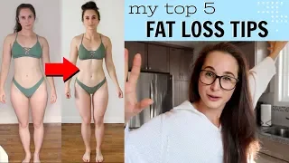 My Top 5 FAT LOSS TIPS // Project Comeback Q&A | MissFitAndNerdy