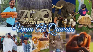 The Zoo Wild Life Park in umm al quwain | Zoo in UAE | Umm al Quwain Zoo | Vlog