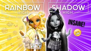 This Hair was INSANE! Let's Restyle the [Rainbow High] Sunny & Luna Madison 2-Pack