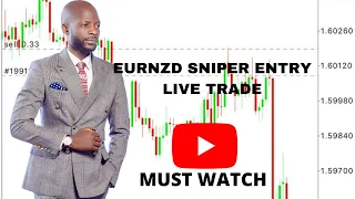 EURNZD LIVE TRADE  200 PIPS CAUGHT  USING THE QUASIMODO STRATEGY.BY THE ZAMBIAN QM MASTER