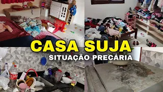 A CASA MAIS SUJA DO BRASIL 🤮FAXINA COMPLETA | LIMPEZA PESADA