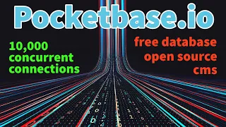 pocketbase.io is free open source project that is fast & can handle 10,000+ concurrent connections?