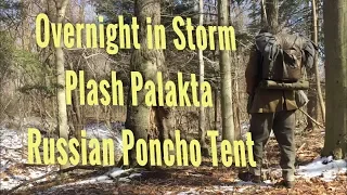 Overnight in a Storm, No Talking, Plash Palakta Bivvy and Shelter