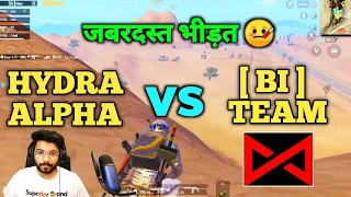 Hydra alpha vs bi team vs Hydra danger full intense fight in the last zone | Custom | Pubg emulator