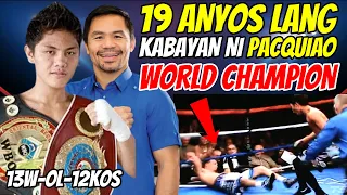 19 ANYOS NA KABAYAN NI PACQUIAO SA GENSAN | BANGIS WBO WORLD CHAMPION!