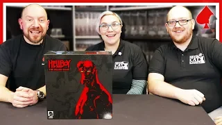Hellboy the Board Game Retail Edition Unboxing
