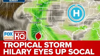 Tropical Storm Hilary Could Bring Flooding, Strong Winds To Southern California