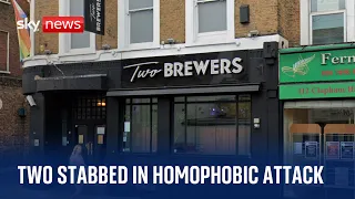 Two men stabbed in homophobic attack in Clapham High Street