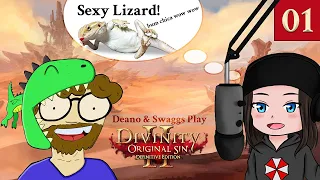 Divinity Original Sin 2 Collab feat: MiladySwaggins - Woah... sexy lizard?