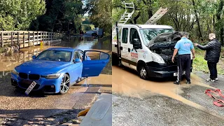 Stupid Drivers vs Flooded Fords | Fails compilation | part 19