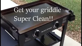 How To Clean the Blackstone and Camp Chef griddle