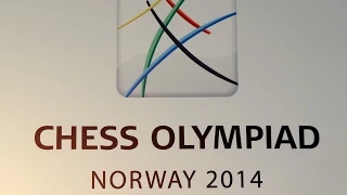 Tromsø Chess Olympiad 2014: Carlsen (Norway) vs Solak (Turkey). English opening