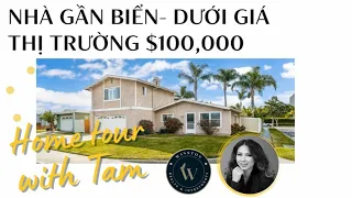 Nhà Huntington Beach cách biển 5 phút, giá cực hot $1.1M