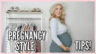 PREGNANCY STYLE TIPS! DRESSING CUTE WHILE PREGNANT | OLIVIA ZAPO