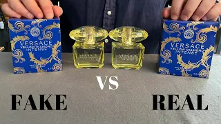 Fake vs Real Versace Yellow Diamond Intense Eau De Parfum 90 ML