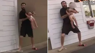 Florida father uses own child as human shield during confrontation with law enforcement