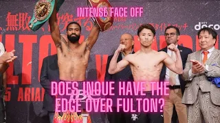 Intense weigh in Face off who won the battle of wills? Does Inoue have the edge?