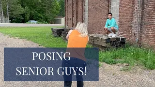 PHOTOGRAPHY BEHIND THE SCENES SENIOR GUYS